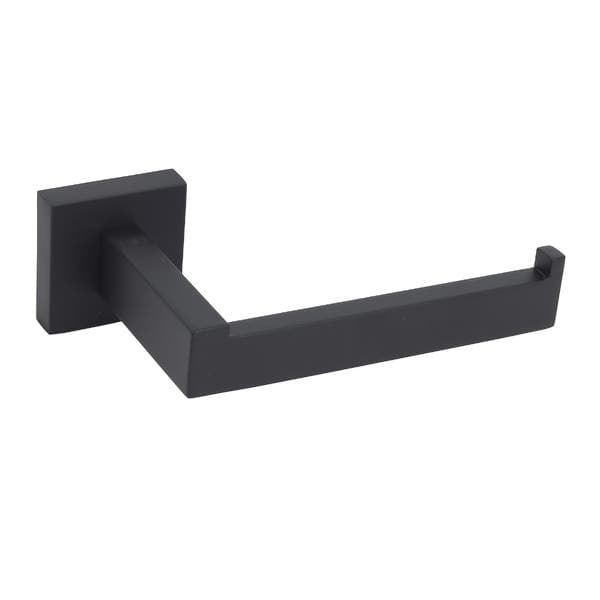 Porta Papel Higiênico Metal Parede Preto Definite Stoc