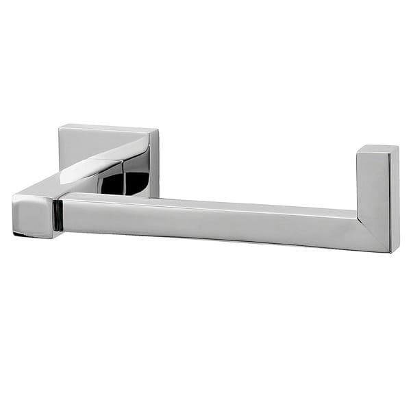 Porta Papel Higiênico Metal Simples Quadratta Deca