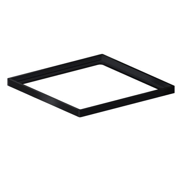 Porta Ralo Quadrado Pequeno Preto Fosco Novii