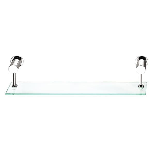 Porta Shampoo Reto Metal e Vidro Avalon Importado
