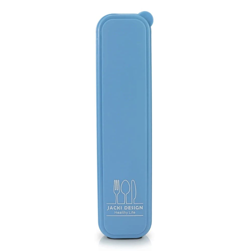 Porta Talheres para Marmita Portátil Joy 25cm Azul - Jacki Design