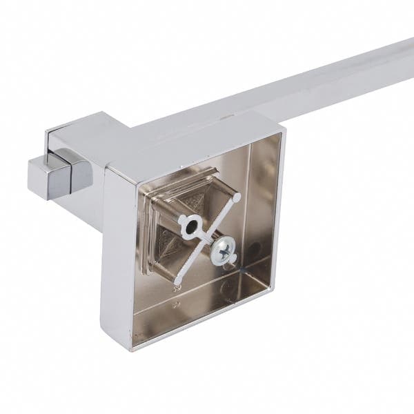 Porta Toalha Banho 53x5x6cm Barra Aluminio Kromus Sicmol