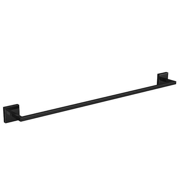 Porta Toalha Banho Clean e Soul 600mm Preto Deca