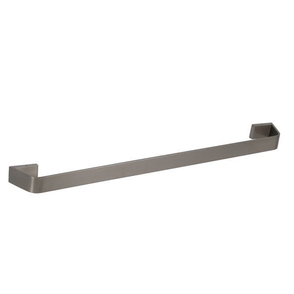 Porta Toalha Banho Metal Grafite Escovado 67cm Essence Fani