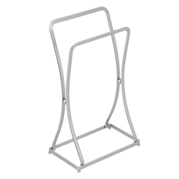 Porta Toalha de Bancada Metal Piatina Cromado Fosco Arthi