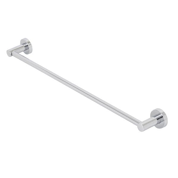 Porta Toalha de Banho Parede 65cm Metal Cromado Style Sensea