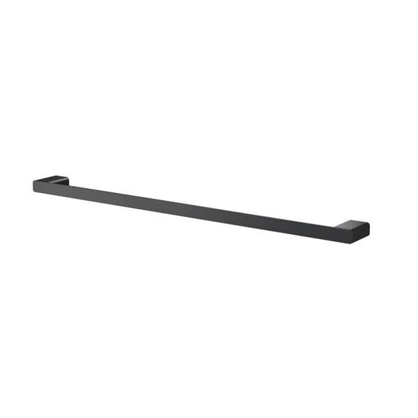 Porta Toalha de Parede Metal Preto Docolflat On