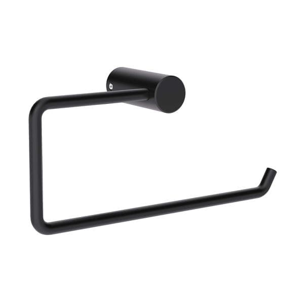 Porta Toalha de Rosto Parede Metal Preto 22,3cm Neo Sensea