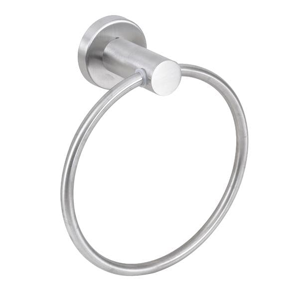 Porta Toalha Rosto Aço Inox Escovado 27cm Prática Stoc