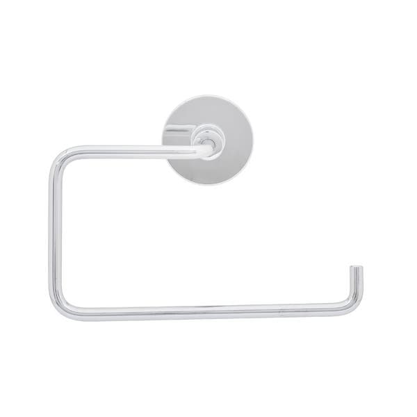 Porta Toalha Rosto Argola Metal Brilhante Parafuso Spring Sensea