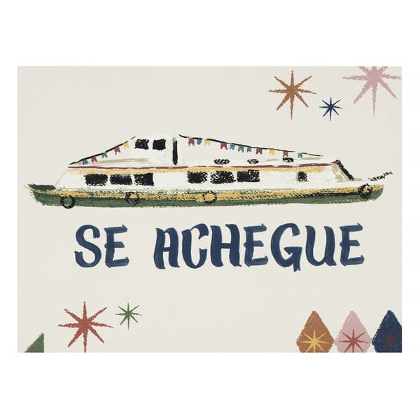 Pôster Se Achegue 30x40cm Carranca Encantada Breno Loeser