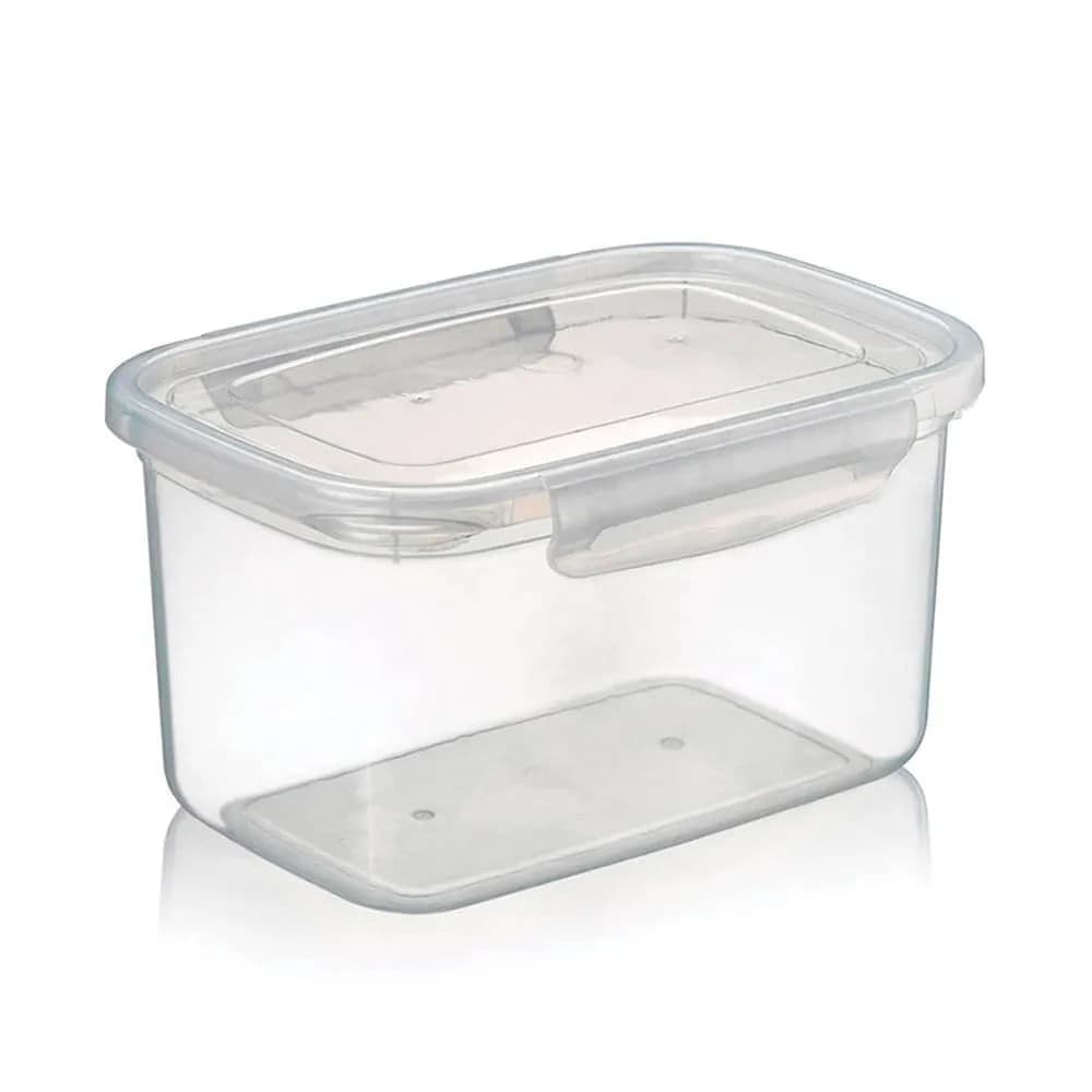Pote com Travas Retangular 4,3l Transparente - Nitron