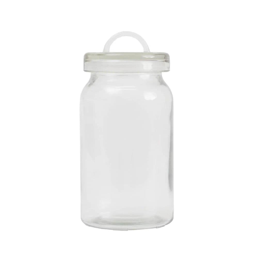 Pote de Vidro Redondo 1100mL - Oikos