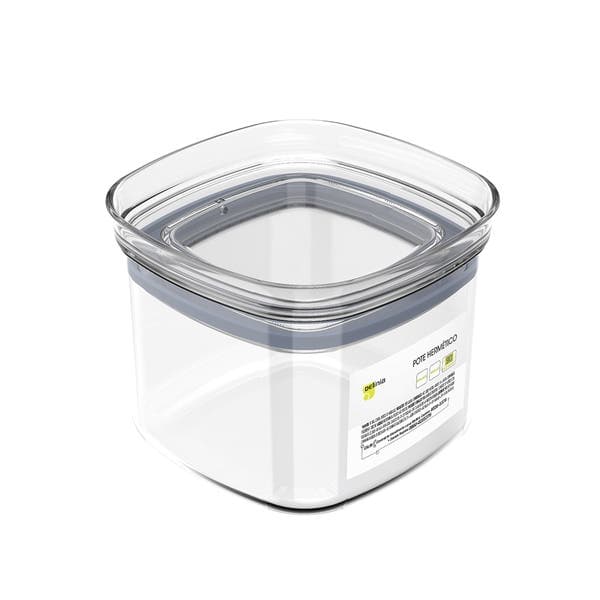 Pote Hermético 450ml Incolor Delinia