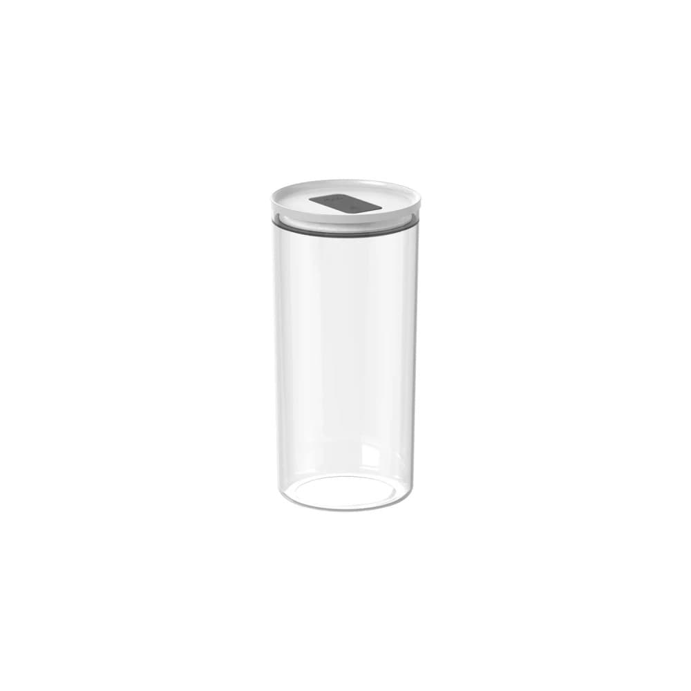 Pote Hermético Redondo Duo Lock 1,5l Branco - Ou