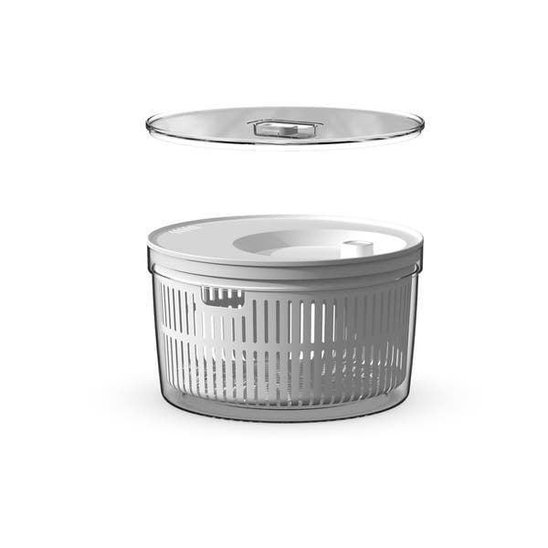 Pote Organizador e Secador de Salada 5,5L Resina com Tampa OU