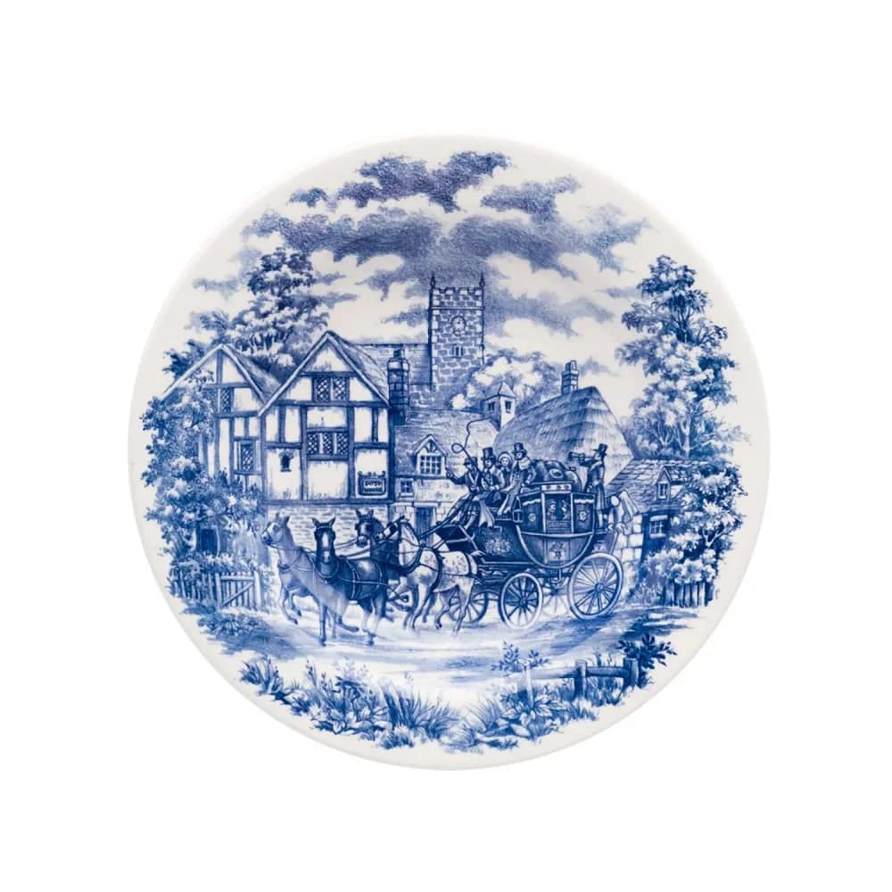 Prato de Cerâmica Cena Inglesa — Fundo 21,5cm - Oxford