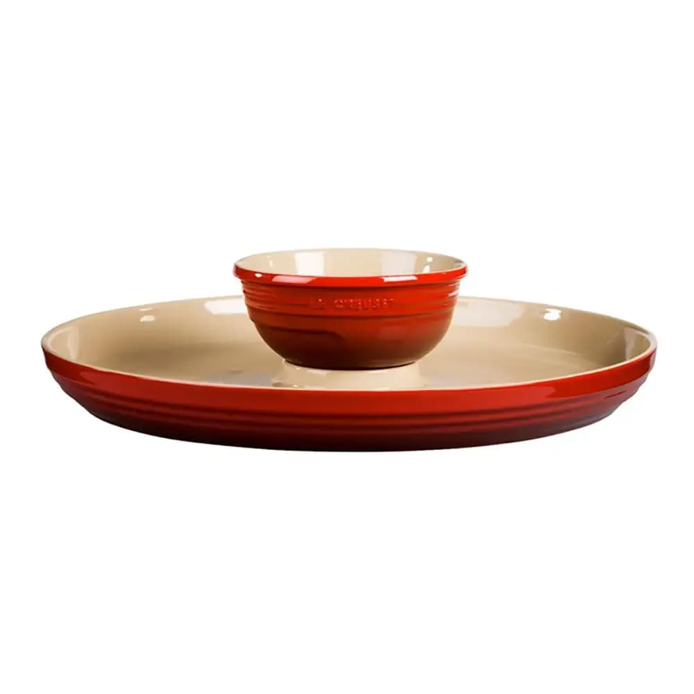 Prato para Aperitivo 30cm Le Creuset — Vermelho