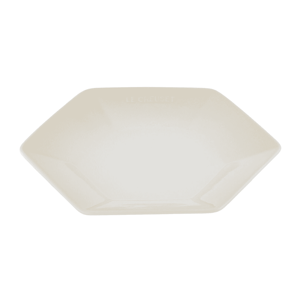 Prato Raso Hexagon Le Creuset Meringue