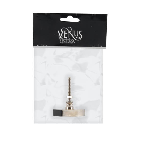 Puxador Botão para Móveis 25mm Branco Natural 1 peças