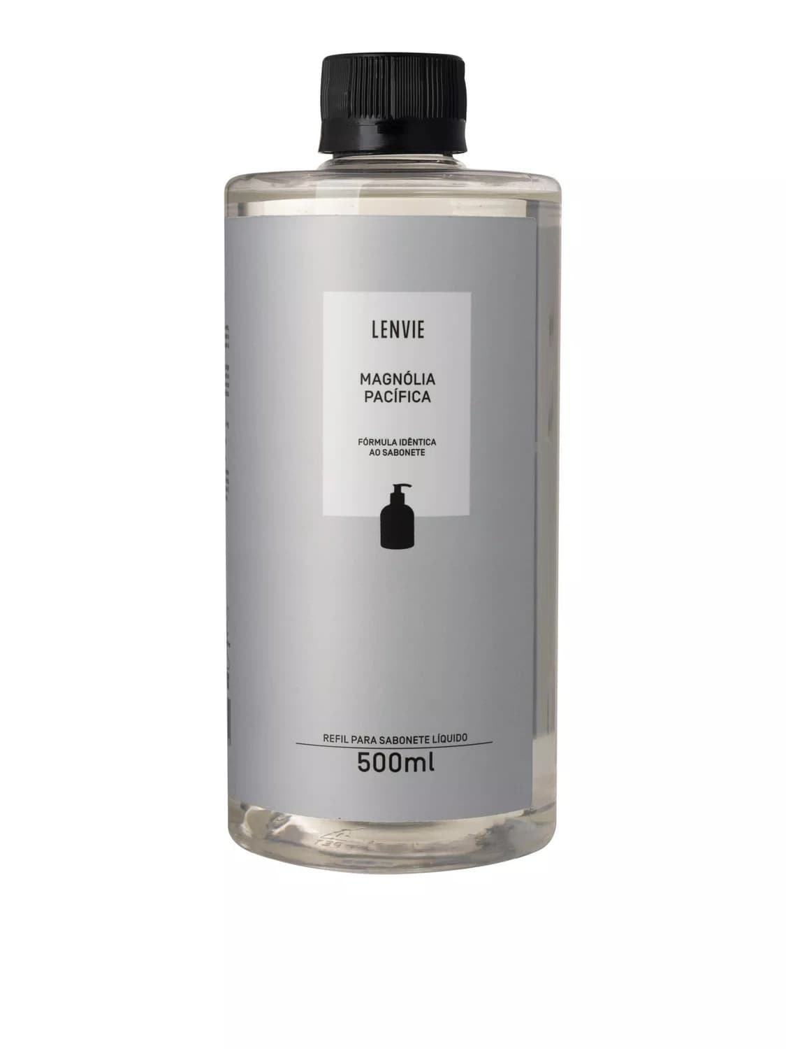 Refil Sabonete Líquido Magnólia Pacífica Lenvie 500 ml