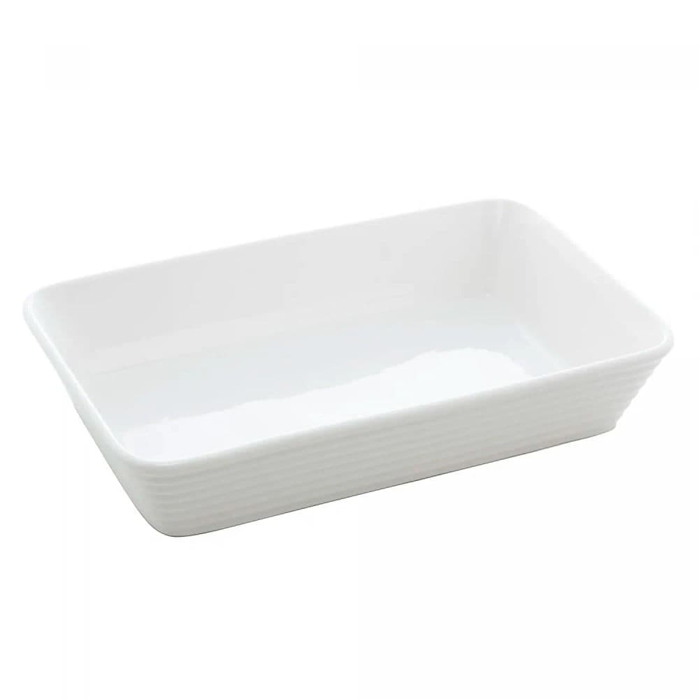 Refratário de Porcelana Línea 25,5cm Branco - Lyor