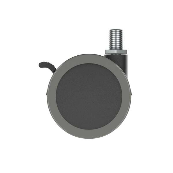 Rodízio de Plástico com Freio Cinza 50mm até 40kg Standers