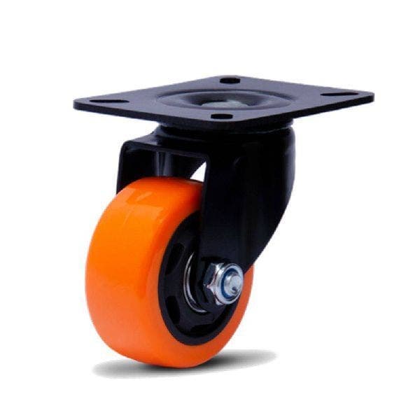 Rodízio de Plástico sem Freio Multicolorido 40mm até 25kg Colson