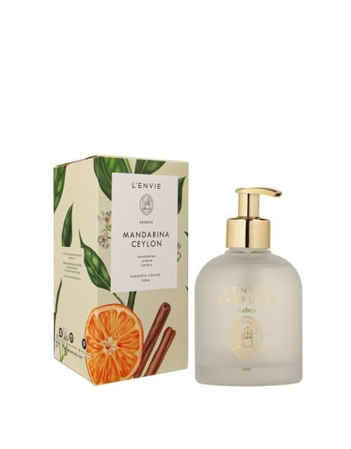 Sabonete Liquido Mandarina Ceylon Arabesc Lenvie 200 ml