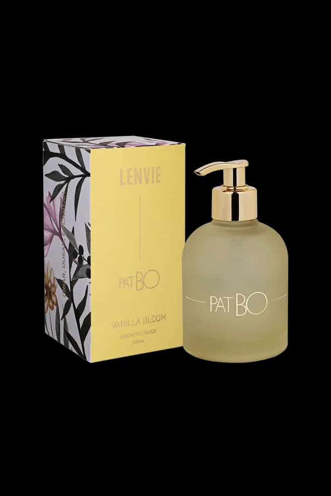 Sabonete Liquido Vanilla Bloom Patbo 200ml - Lenvie