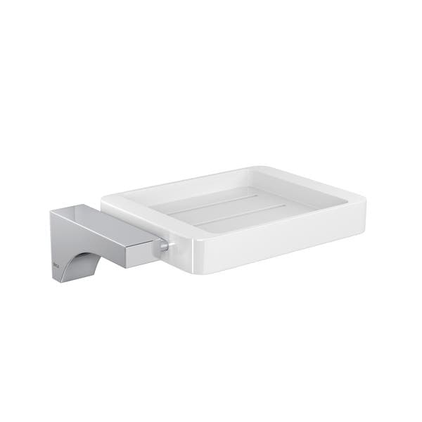 Saboneteira Cromada em Metal Liv Deca