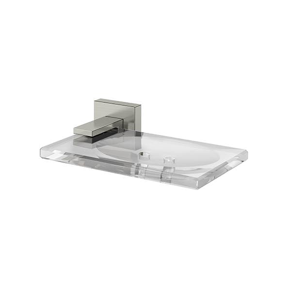 Saboneteira Parede Retangular Niquel Square Chroma Docol