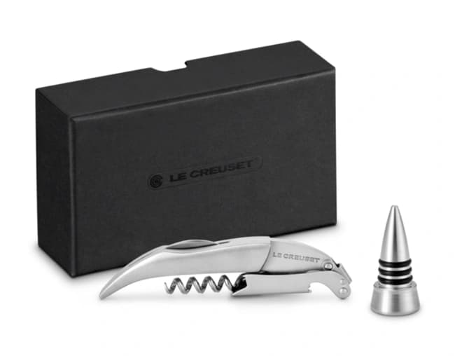 Set Saca-Rolha e Tampa Gs191 LE Creuset — Única