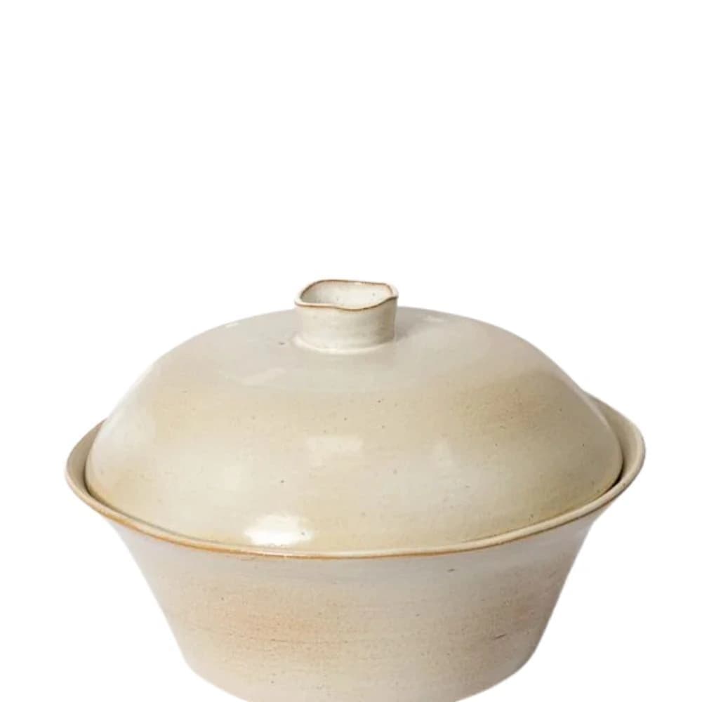 Sopeira de Cerâmica Off White 3l