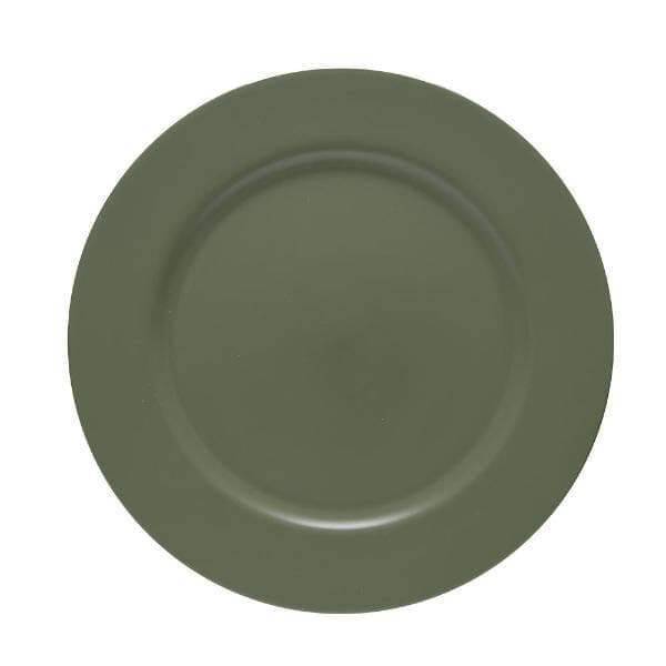 Sousplat Em Plástico Copa Cia Basic 33cm Verde Eucalipto