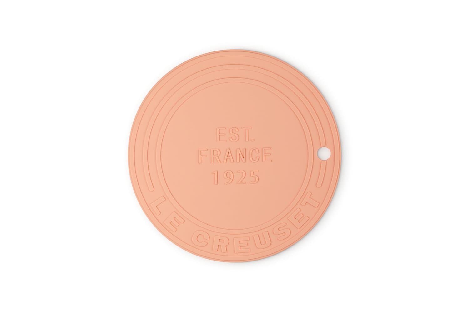 Suporte de Silicone Trived Le Creuset Pêche 20 cm