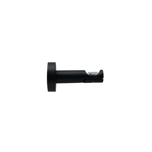 Suporte para Trilho de Cortina Burny 9cm Preto Inspire