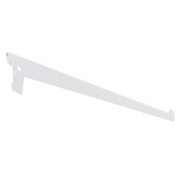 Suporte para Trilho Simples Encaixe 30cm Branco STSB-30B Brasforma
