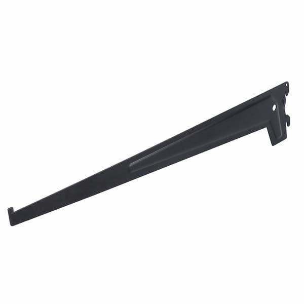 Suporte para Trilho Simples Encaixe 40cm Preto STSB-40 Brasforma