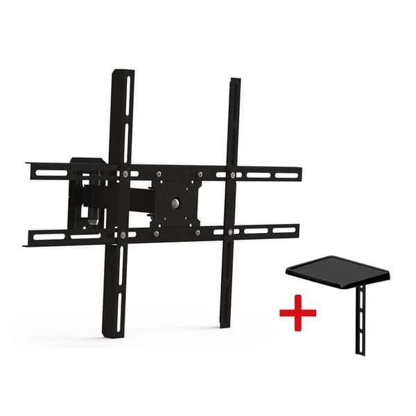 Suporte para TV Articulado Parede de 10" a 70" Preto Brasforma