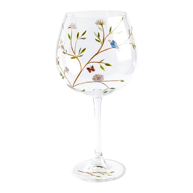 Taça De Cristal Alba Auguri Casa 850 ml