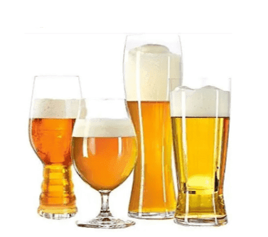Taça Unitária Para Cerveja Sortida Mozart Cristais