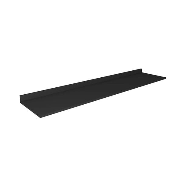 Tampo de Madeira MDP Preto 240x54cm Requinte Caemmun