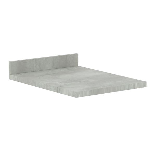 Tampo para Gabinete Madeira Concreto 40cm Prime Luciane