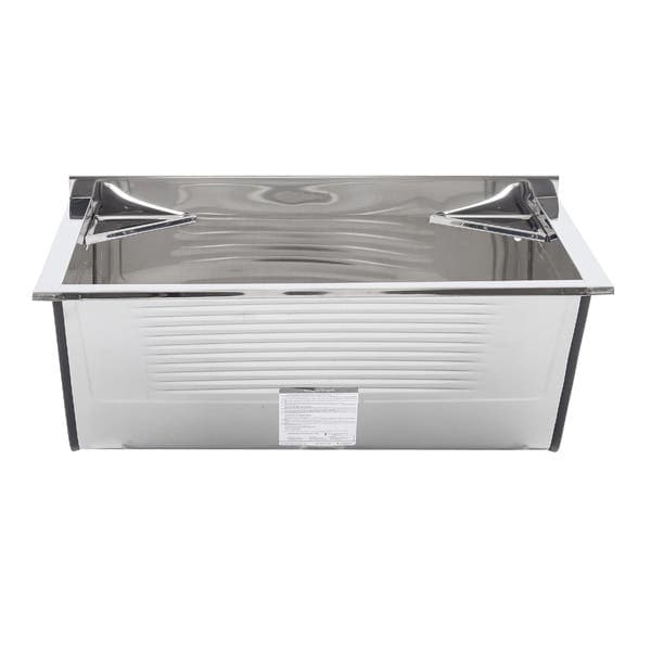 Tanque 48L 29,4x60,8x50,6cm Aço Inox 430 Brilhante Ghel Plus