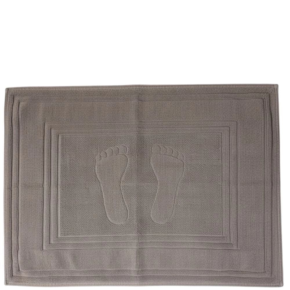 Tapete Antiderrapante para Banheiro Renaissance Cinza 50x70cm