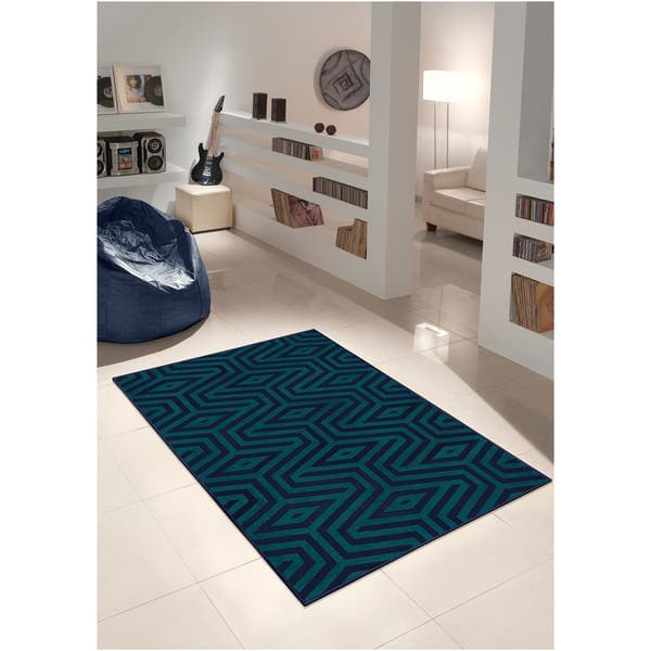 Tapete Dandy Supreme Azul 1,50x1,00m Inspire