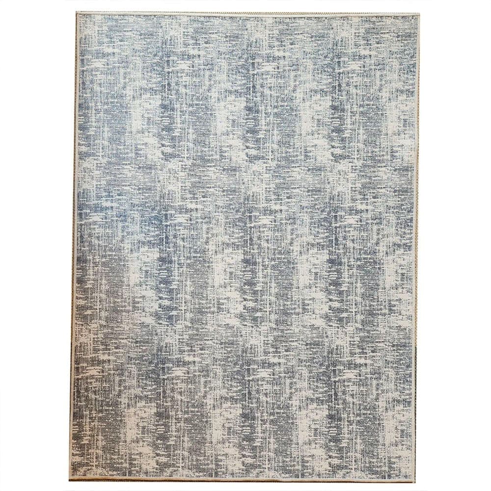 Tapete Domani Estatica 95x150cm Cinza - Têxtil J. Serrano