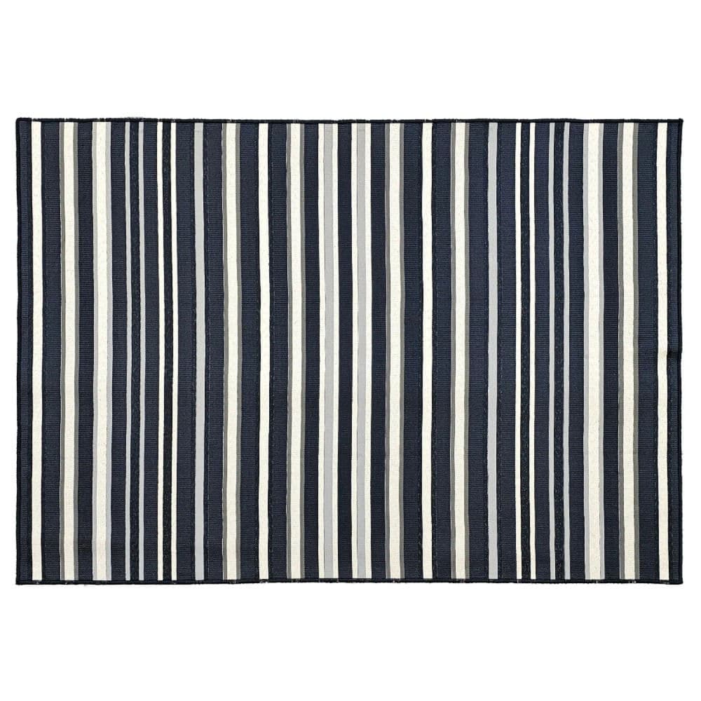 Tapete Domani Linea 100x150cm Azul - Têxtil J. Serrano