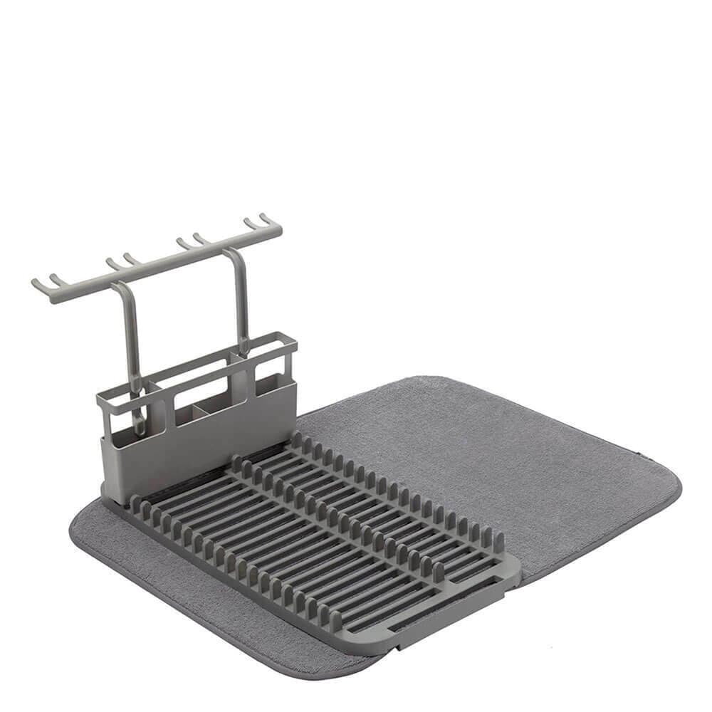 Tapete Escorredor de Louça Umbra Cinza 60x45x27cm